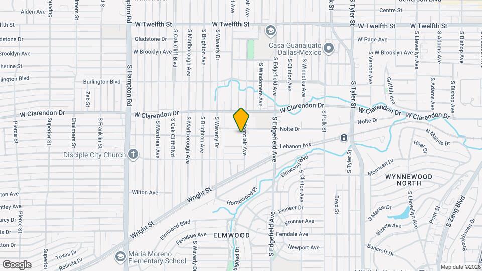1211 S Montclair Ave Map and Location Details