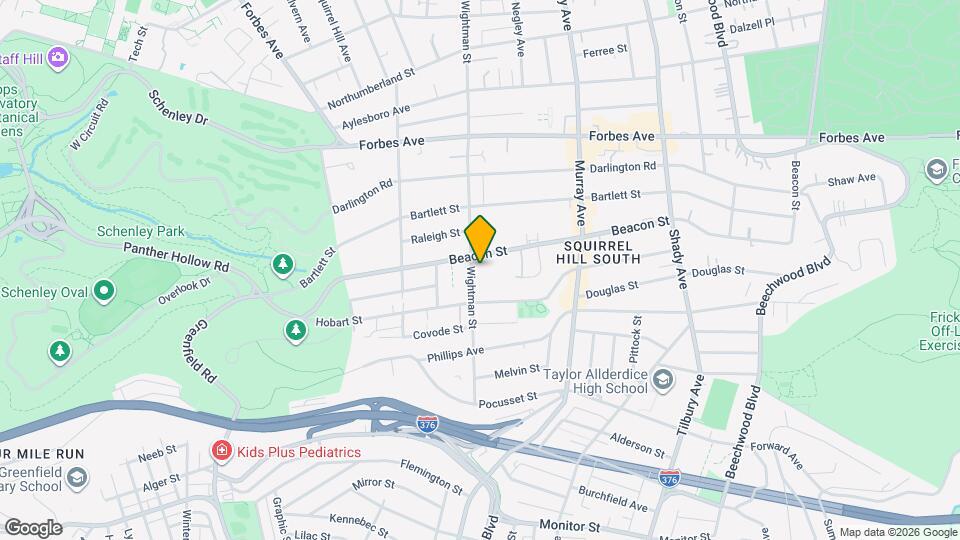 2013 Wightman St Map and Location Details