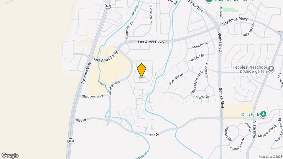 4860 Pescadero Dr Map and Location Details