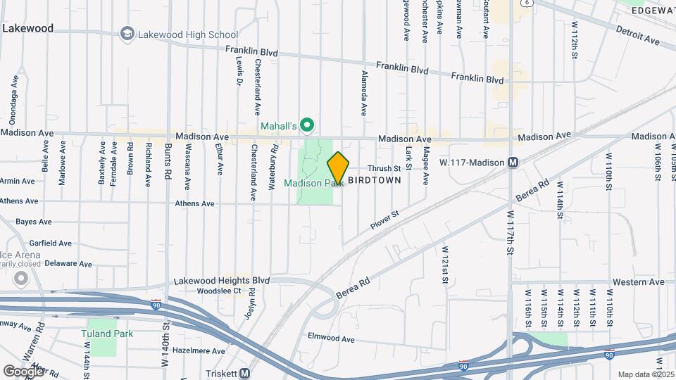 2080 Halstead Ave Map and Location Details