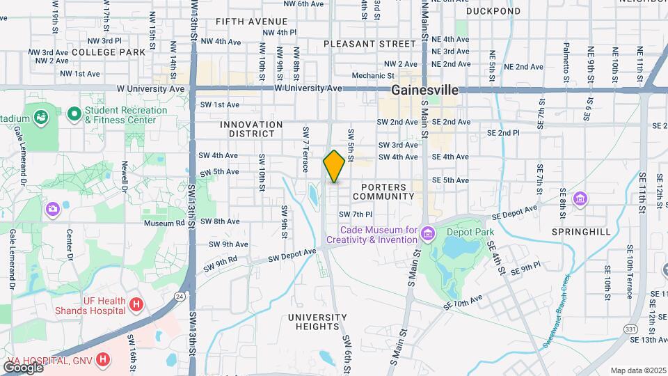 545 SW 6th Ave Map and Location Details
