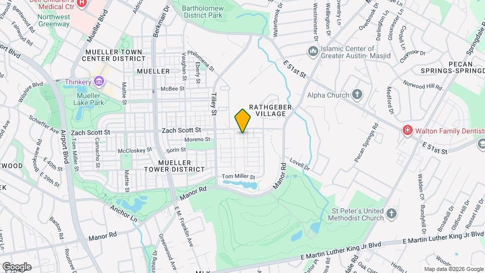 4200 Margarita St Map and Location Details