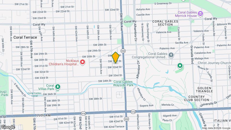 5775 SW 32nd St Map and Location Details