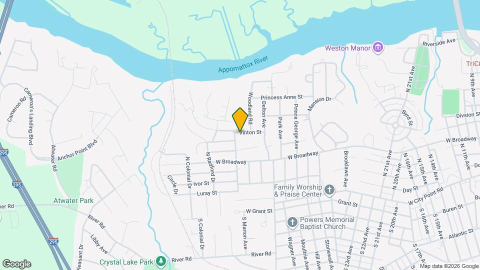 3212 Vinton St Map and Location Details