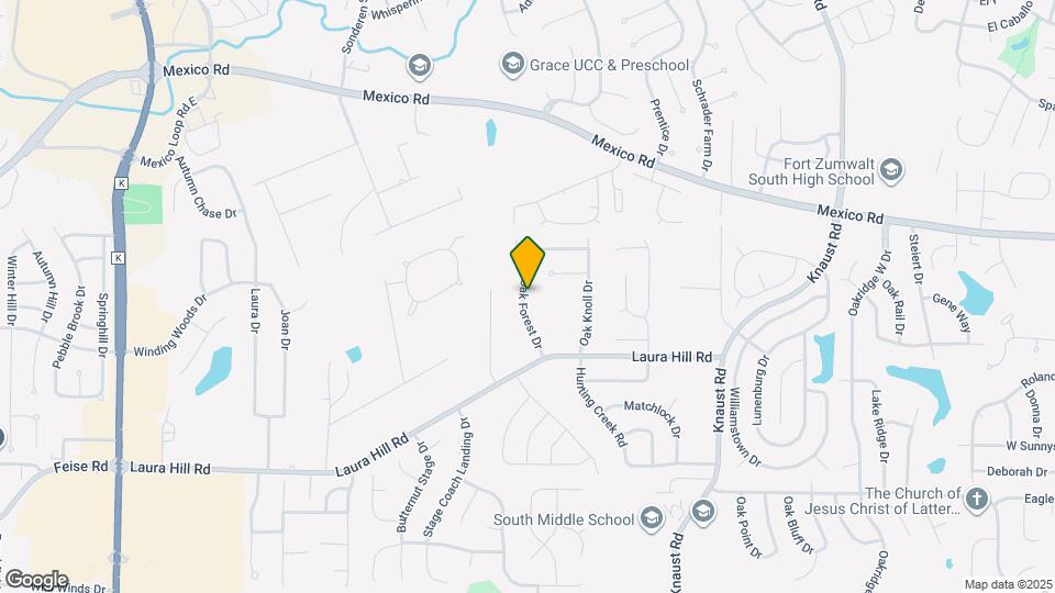 22 Oak Forest Dr Map and Location Details