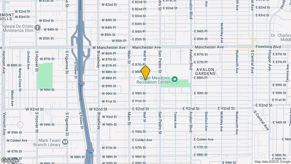8858 1/2 Wall St Map and Location Details
