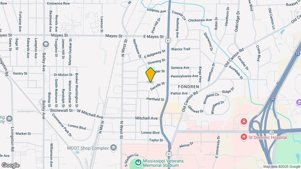 3415 Northview Dr Map and Location Details