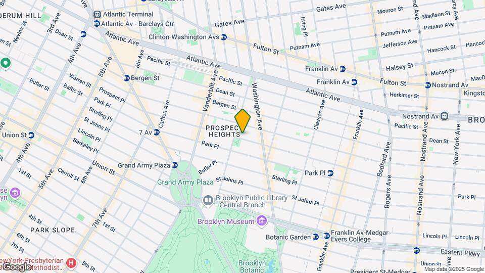 333 Prospect Pl Map and Location Details