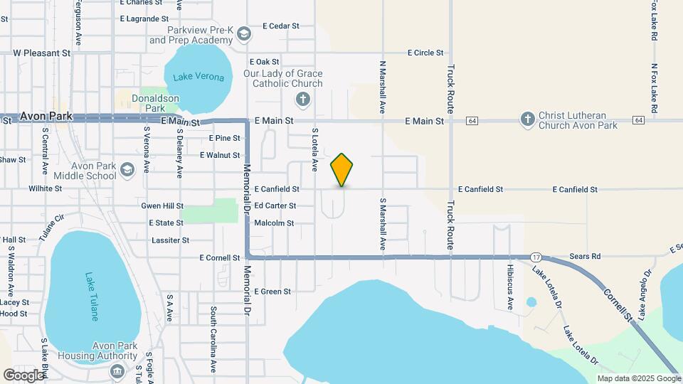520 Las Palmas Cir Map and Location Details