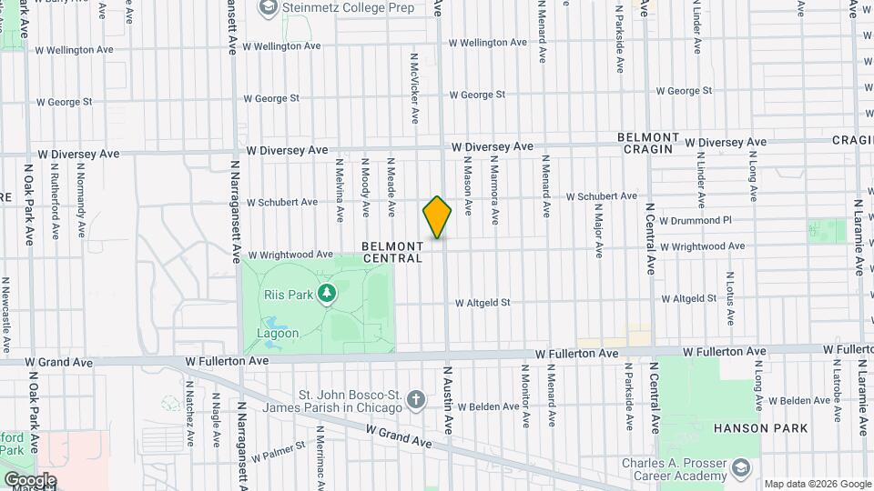 2600 N Austin Ave Map and Location Details