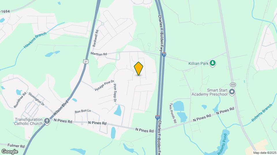 1090 Heart Pine Dr Map and Location Details