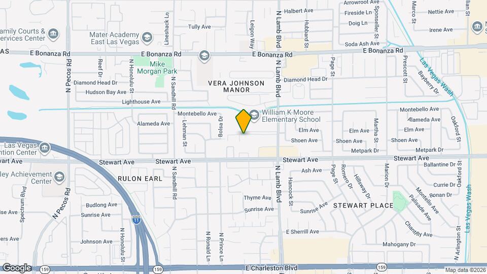 441 N Lamb Blvd Map and Location Details