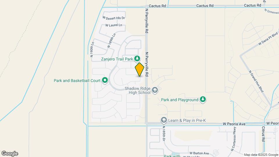 11154 N 187th Dr Map and Location Details