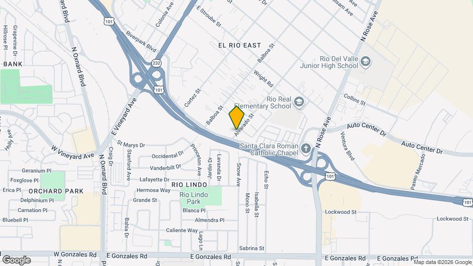 Rancho Ellen Apartments Map and Location Details