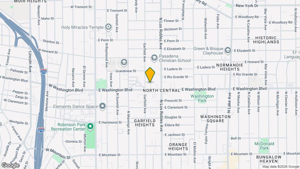 363 E Washington Blvd Map and Location Details