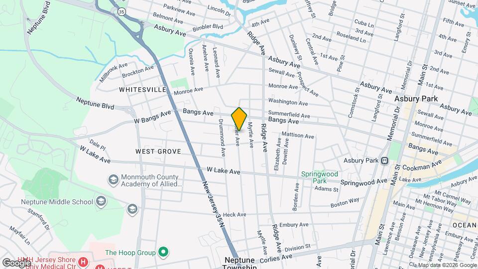 406 Fisher Ave, Unit 1st Floor Apartment Mapa y Detalles de la Ubicación