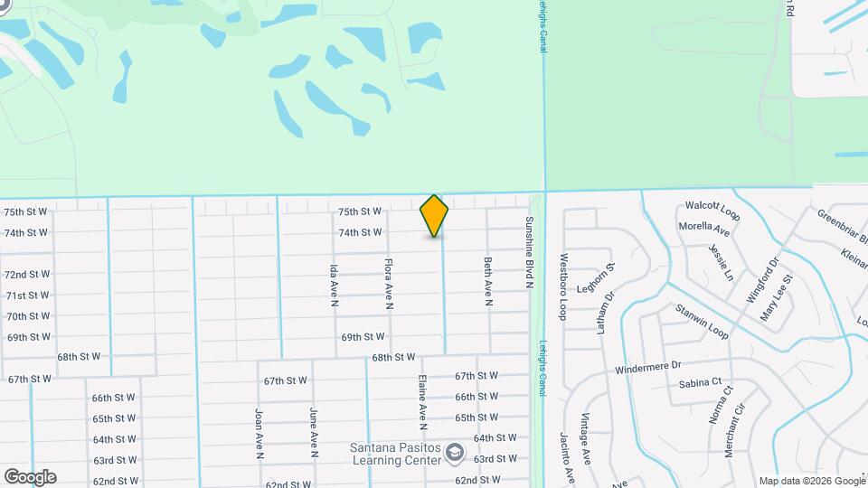 2602 73rd St W Map and Location Details