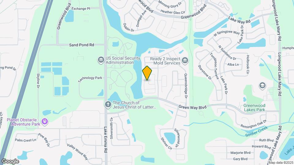 929 Beresford Way Map and Location Details