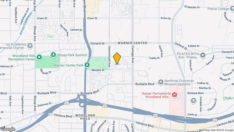 5800 Owensmouth Ave Mapa y Detalles de la Ubicación