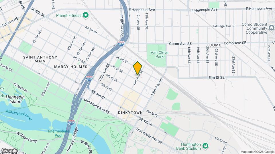 707 13th Ave SE Mapa y Detalles de la Ubicación