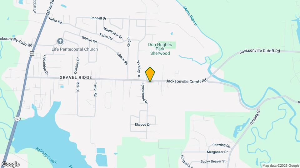 6407 Jacksonville Cutoff Rd Map and Location Details