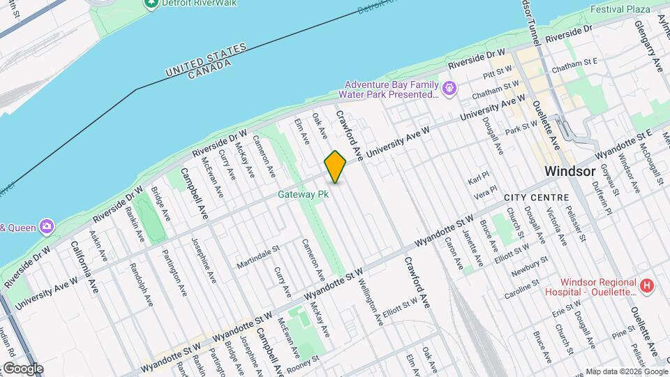 346 Elm Ave Map and Location Details