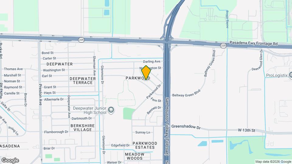 3719 Meadowlake Rd Map and Location Details