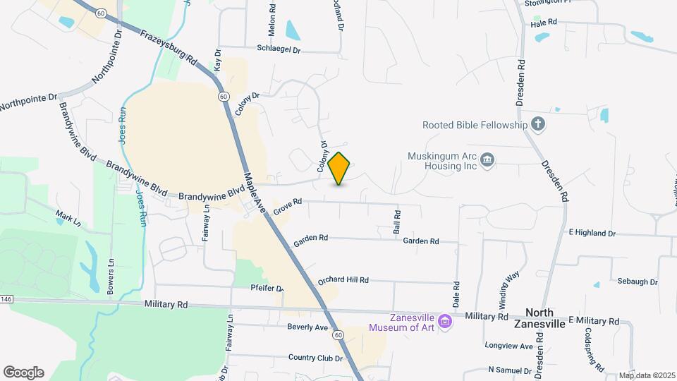 1060 Brandywine Blvd Map and Location Details