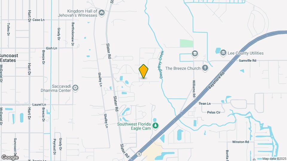 6591 Hidden Oaks Dr Map and Location Details