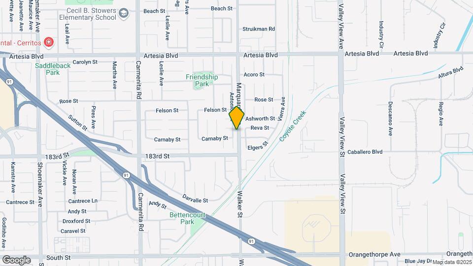 18012 Antonio Ave Map and Location Details