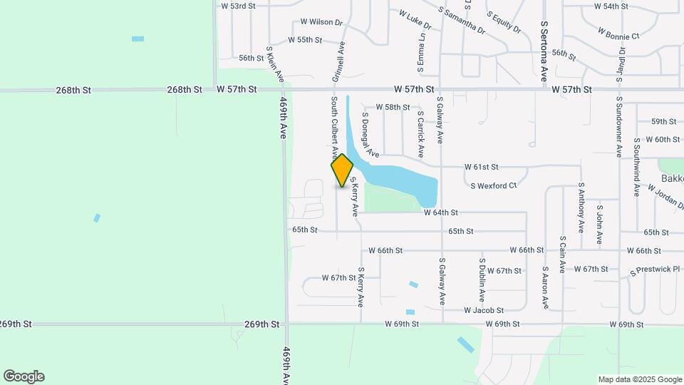 5512 South Culbert Avenue Map and Location Details