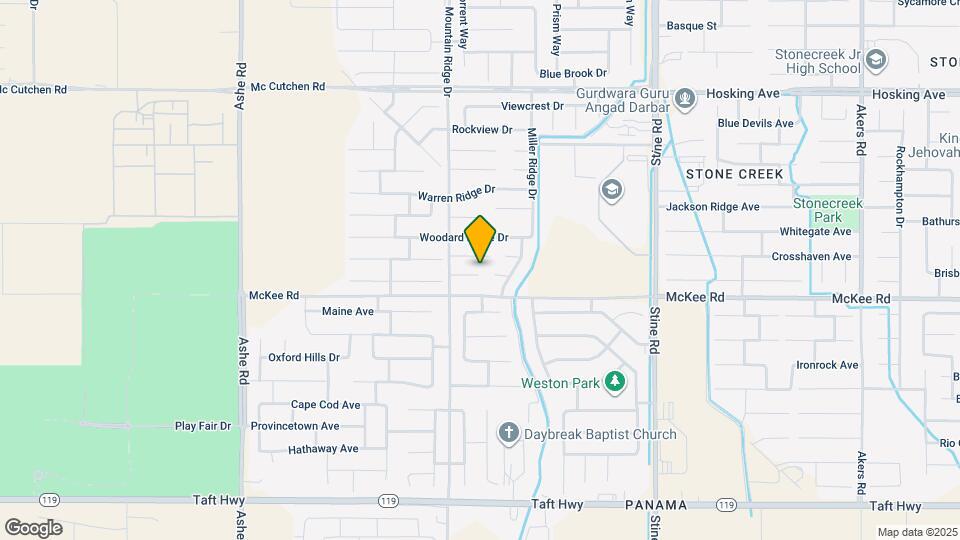 5504 Poso Ridge Ct Map and Location Details