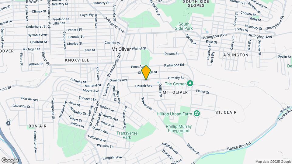 257 Ornsby St Map and Location Details