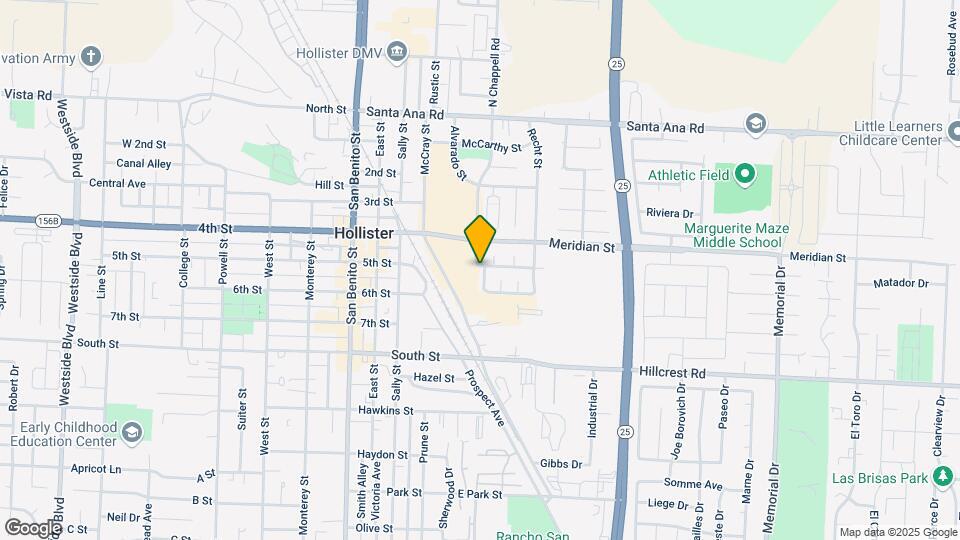 520 Las Palmas Dr Map and Location Details