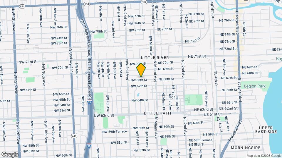 111 NW 68th St Map and Location Details