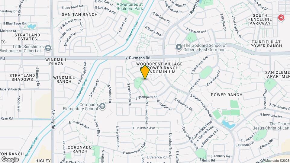 4161 S Luiseno Blvd Map and Location Details