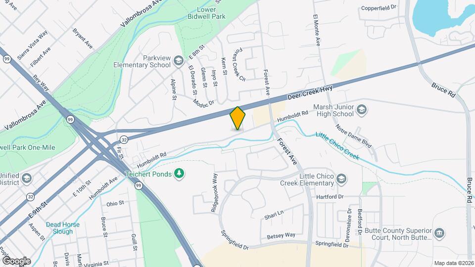 Humboldt Park Map and Location Details