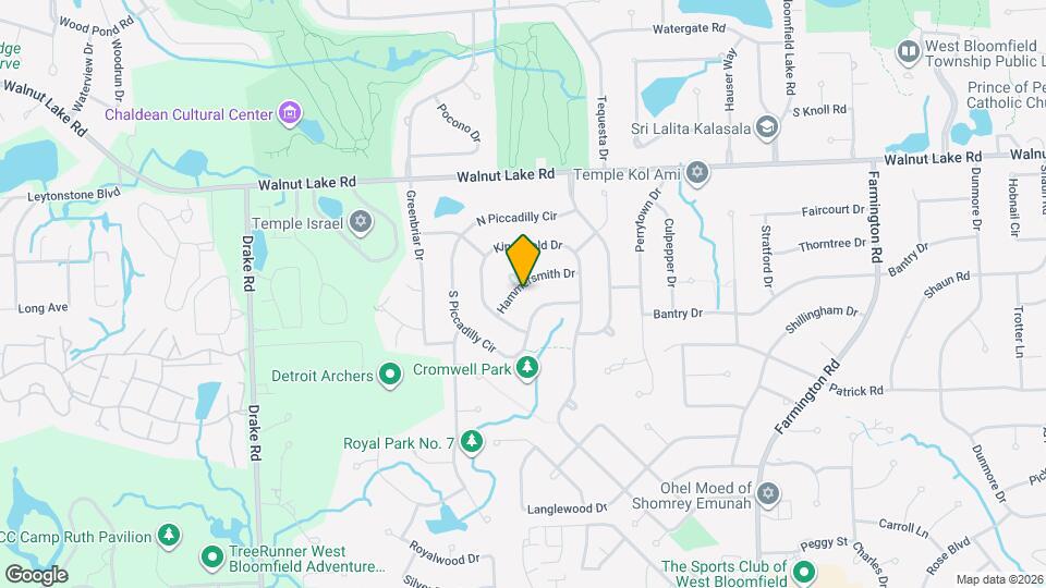 5485 Hammersmith Dr Map and Location Details
