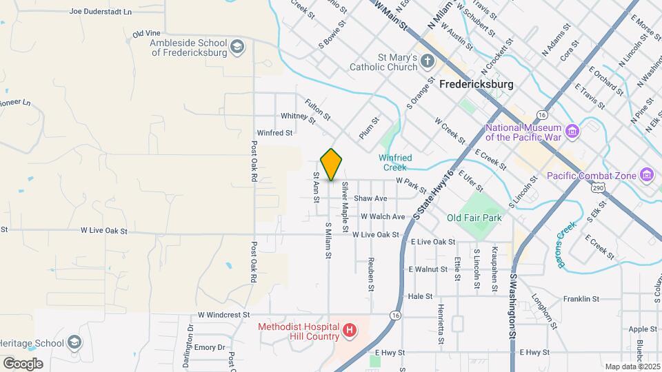 321 W Park St Map and Location Details