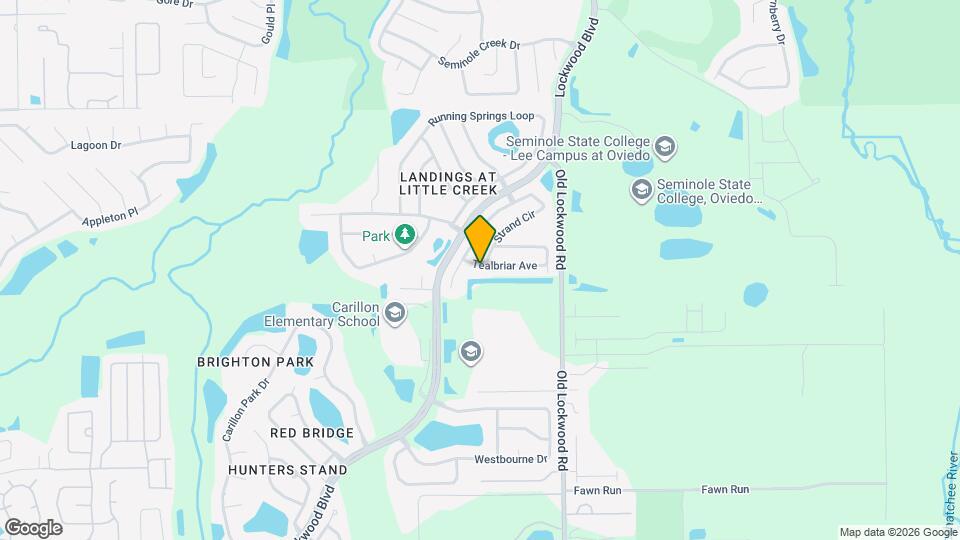 1708 Tealbriar Ave Map and Location Details