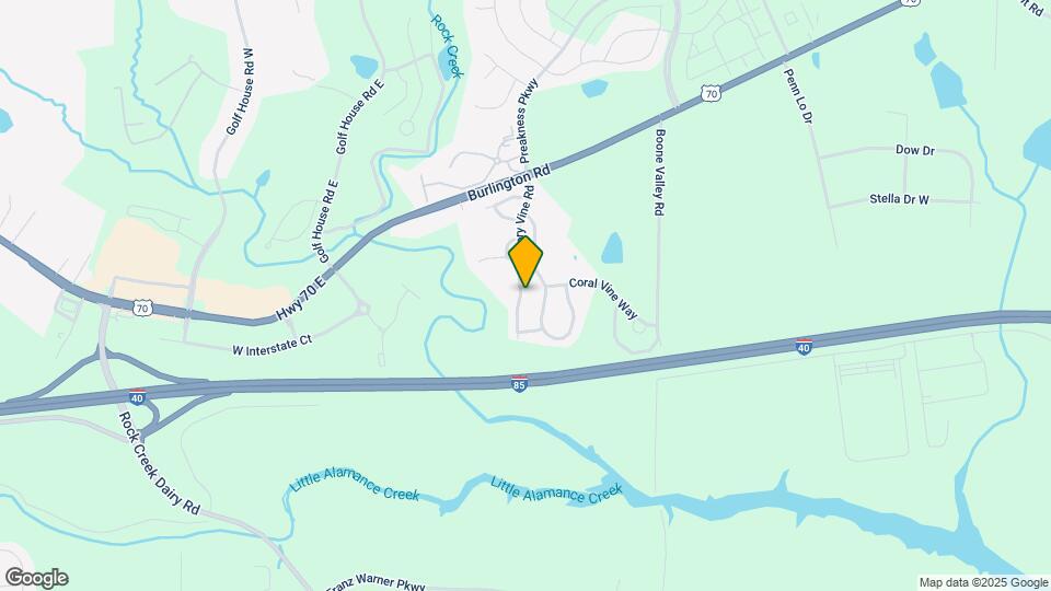 1119 Oak Blossom Way Map and Location Details