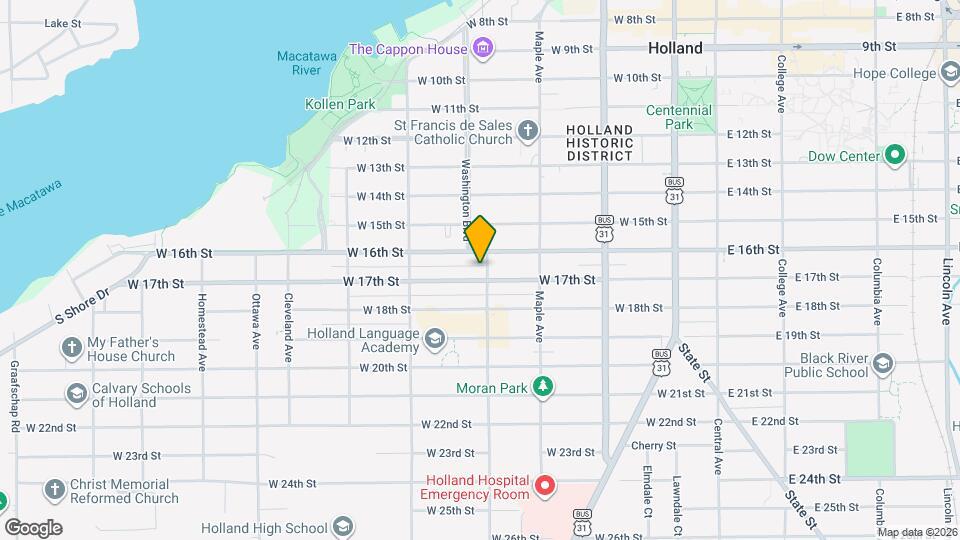 400 Washington Ave, Unit LOWR Map and Location Details