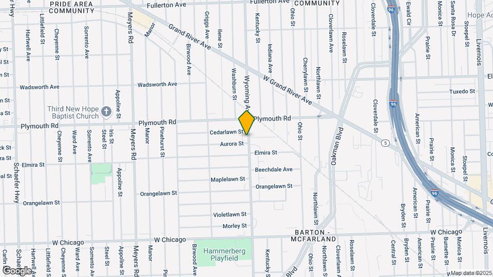 11411 Wyoming St Mapa y Detalles de la Ubicación