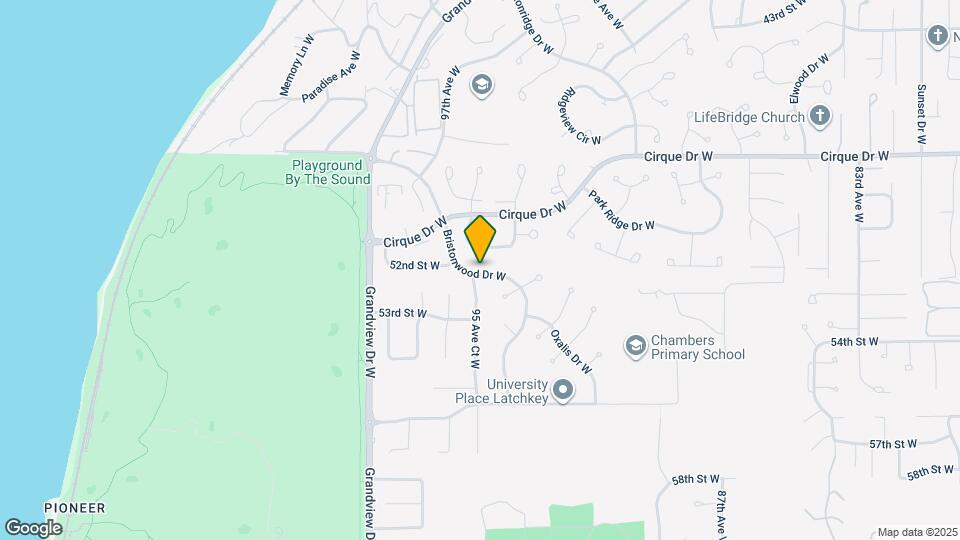 5145 Bristonwood Dr W Map and Location Details