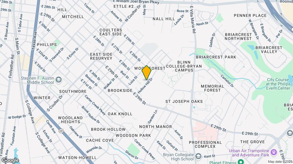 1513 Hollow Hill Dr, Unit A Map and Location Details