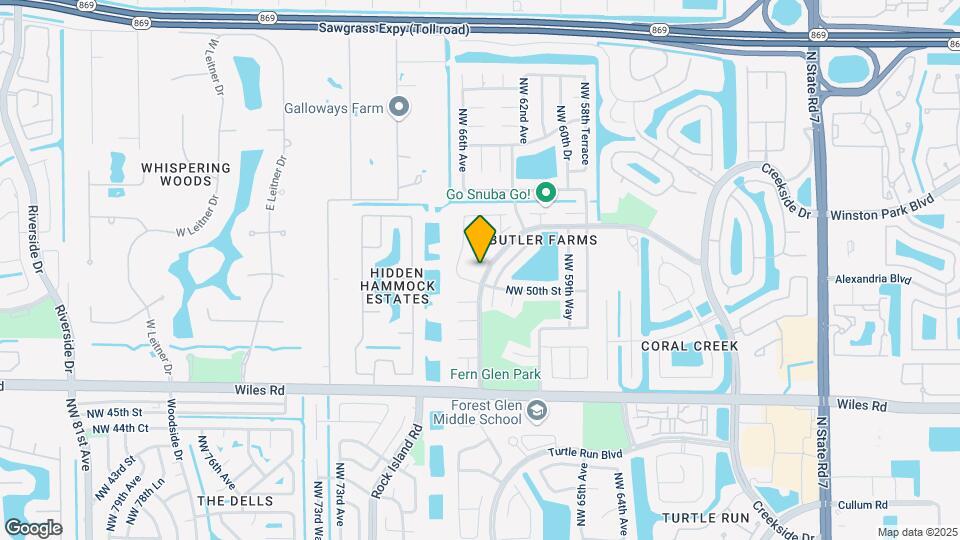 5036 NW 66th Ln Mapa y Detalles de la Ubicación