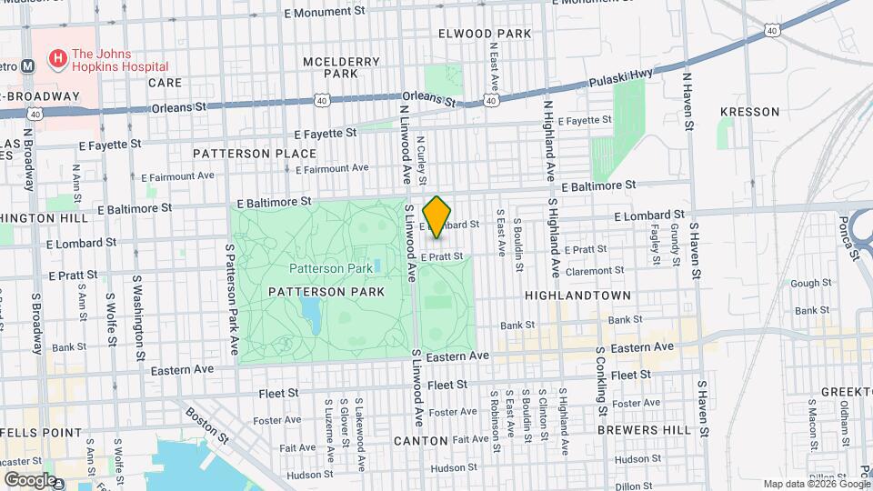 132 S Potomac St Map and Location Details