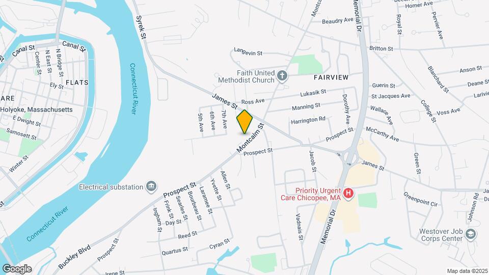 40 Montcalm St Map and Location Details