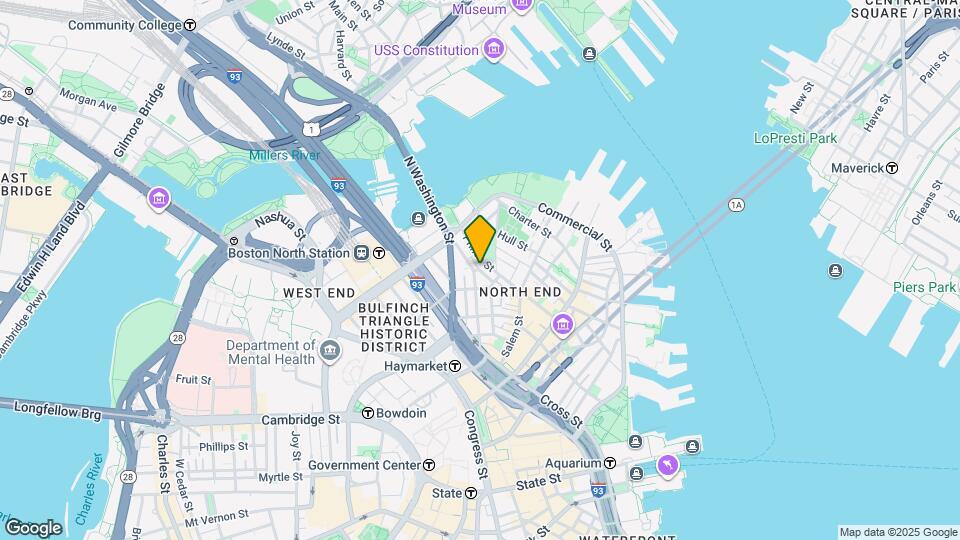 87 N Margin St Map and Location Details