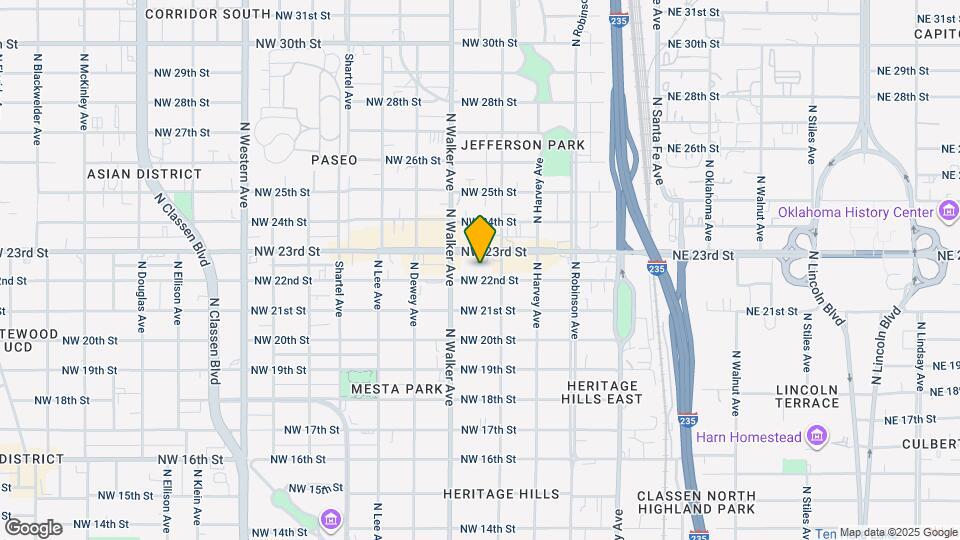 417 NW 22nd St Map and Location Details